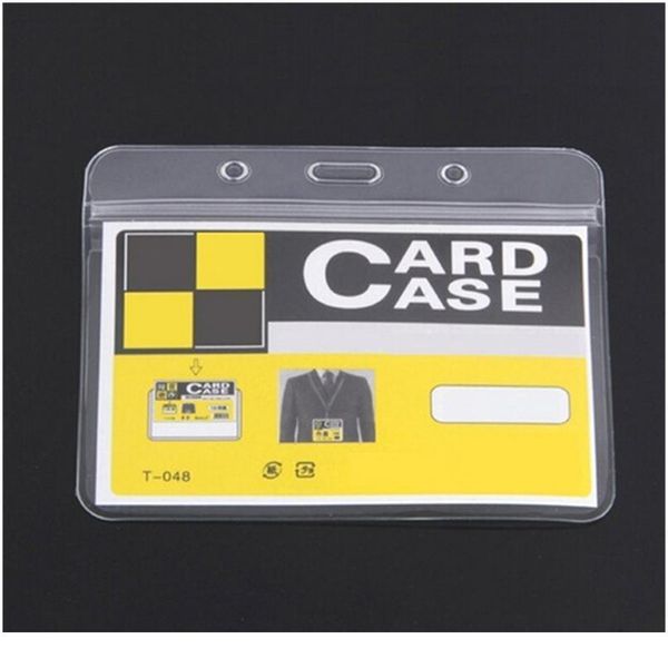 

10pcs new transparent badge card holder school office supplies stationery material escolar 1 qyldut