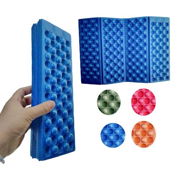 

outdoor pads 4pcs ultralight waterproof foam mat folding chair sit cution pad for camping hiking kayak fishing boat beach picnic