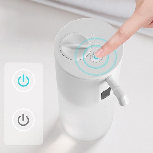 

liquid soap dispenser 350ml automatic foam alcohol sprayer touchless ir sensor washer