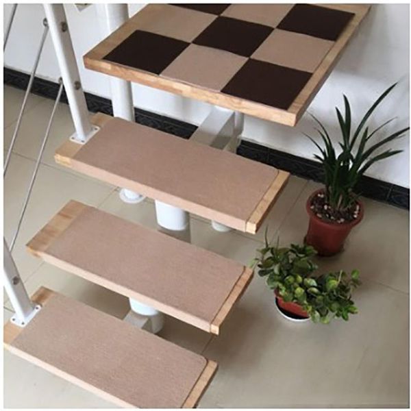 

carpets 15pcs 50x20cm stair tread carpet mats rug self adhesive mat anti-skid step rugs safety mute floor indoor warm pad