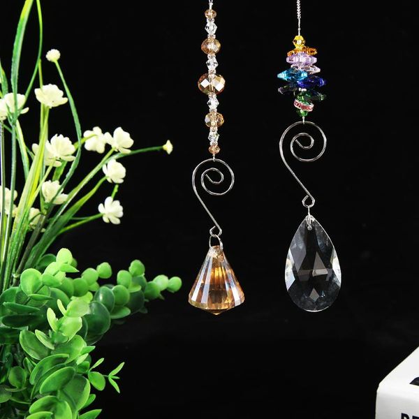 

interior decorations hanging crystal beads workmanship handicraft pendant camouflage presents household garden car office room ornaments