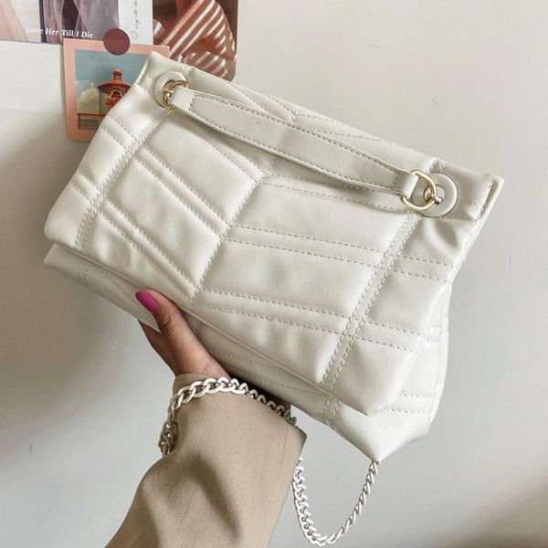 

evening bags small pu leather crossbody bag for women 2021 female summer chain luxury totes bagstrendy shoulder handbags and purses