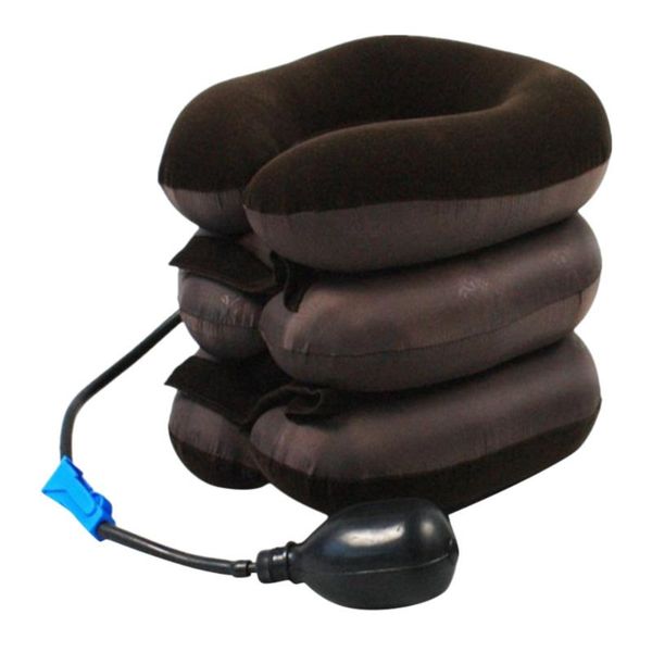 

pillow expandable pain-relief neck collar cervical traction brace support
