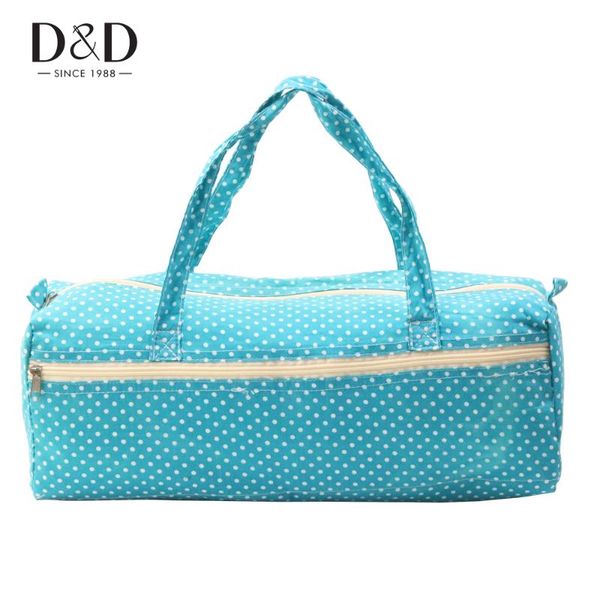 

polyester fabric knitting needles storage bag knitting tote household sewing crafts organizer bag, Black