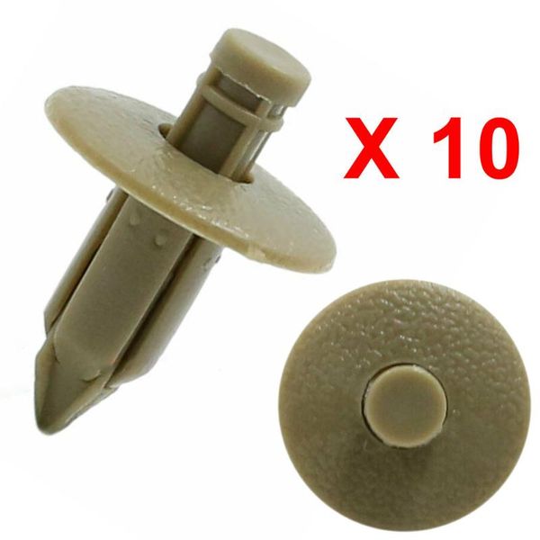 

professional hand tool sets 10 pcs 7mm car rivets hole dia push in auto door trim fender retainer clips vehicle rivet plastic clip