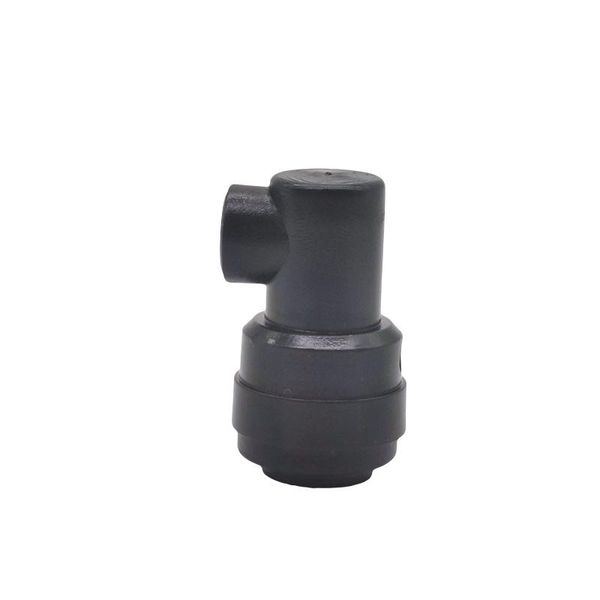 

1/4 pipe feamle elbow connector 10/24 unc thread water system garden misting nozzle end cap fitting