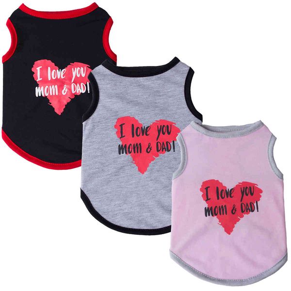 

dog cloth daddy mommy cotton vt pet - bx0014
