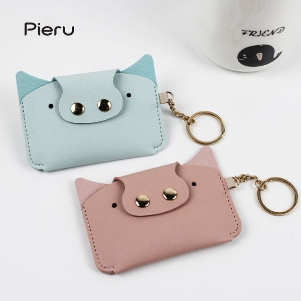 

new ring cartoon holder coin simple key card bus piggy purse student girl creative with tgddf