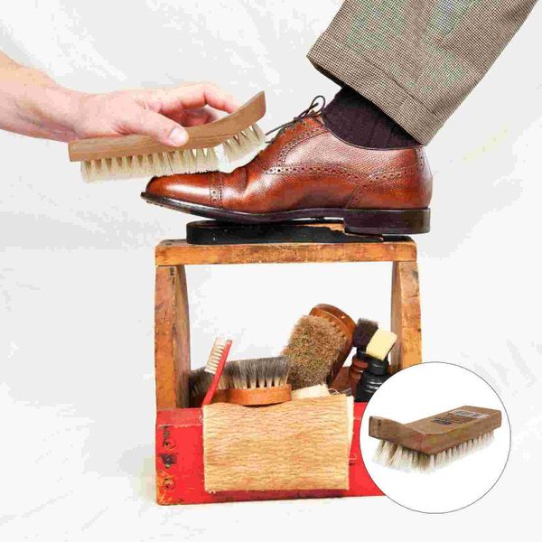 

clothing & wardrobe storage 2pcs high-end shoes brushes household leather care polishing