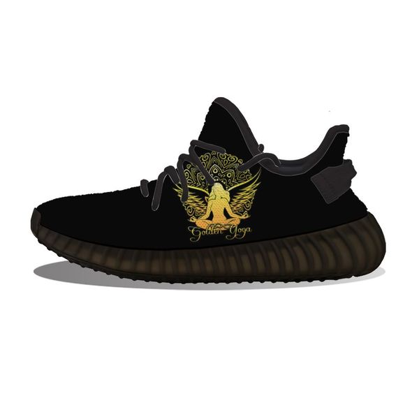 

diy custom golden mandala yoga running sho mh printed mens womens trainers outdoor sports sneakers 26us