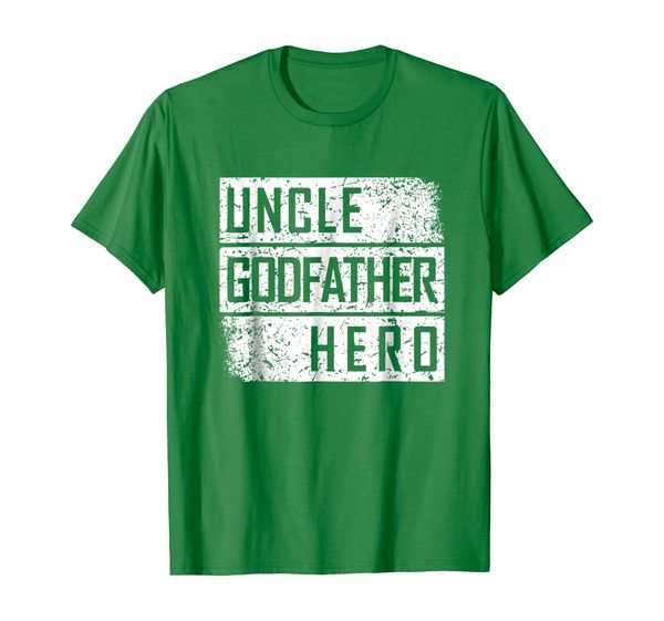 

uncle t-shirt gift awesome godfather hero fun family apparel, White;black