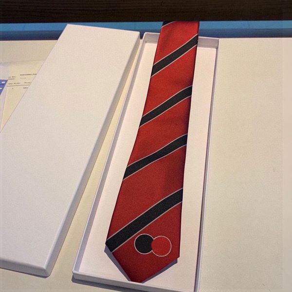 

mens ties design fashion men necktie neck tie two circle embroidery luxurys designers business cravate casual neckwear corbata cravattino, Blue;purple