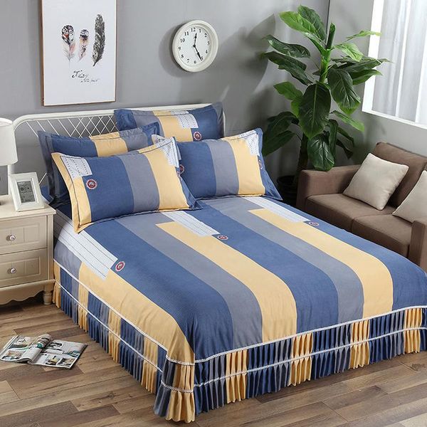 

sheets & sets geometry thicken flat bed sheet full queen king bedroom double home bedding coverlid bedspread cover clouds skirt