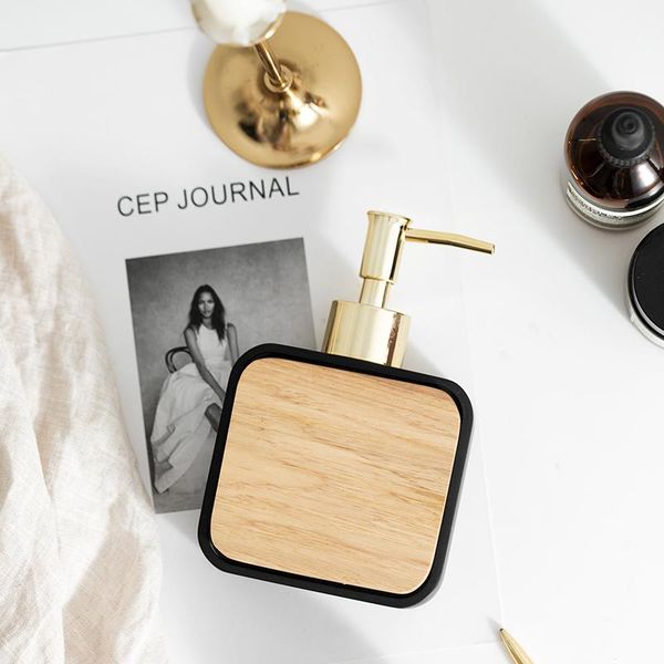 

liquid soap dispenser nordic bathroom accessories hand sanitizer bottles reisn and wood shampoo shower gel bottle for conditioner body wash