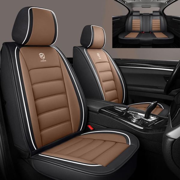 

car seat covers karcle universal cover full set pu leather breathable protector front rear cushion auto interior