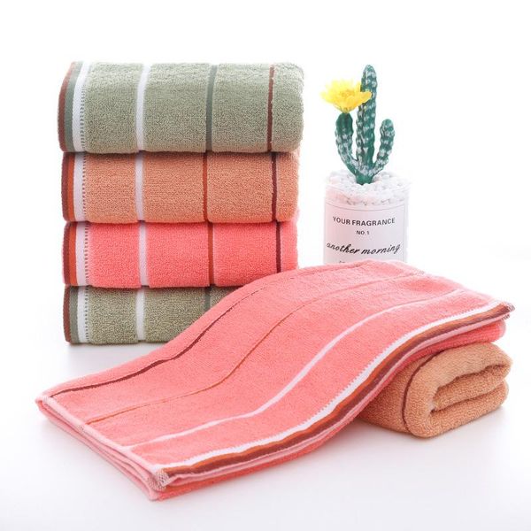 

towel 3pcs/lot home bathing thick cotton solid bath beach quick-drying soft face towels