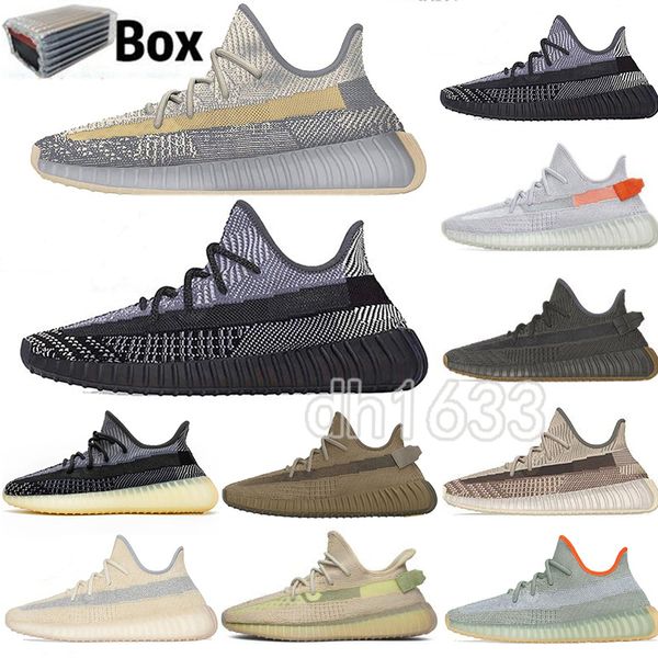 

2020 new kanye west v2 tail light linen israfil oreo asriel yeshaya 3m reflective women running shoes mens trainers sports sneakers size 13