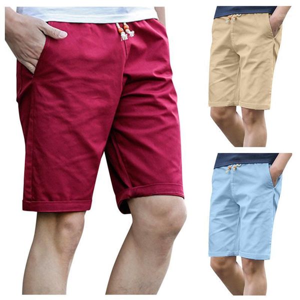 

men's shorts 2021 summer casual cropped pants fashion washed beach short femme men clothing pantalones cortos ropa, White;black