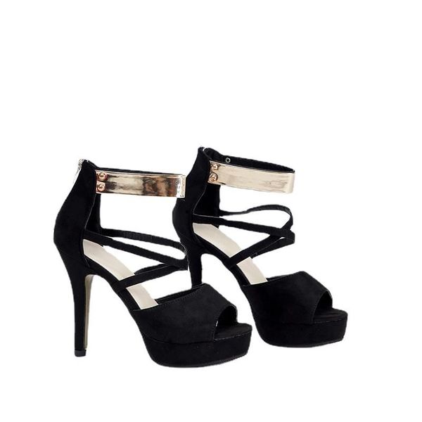 

sandals llogai super high heel women shoes 2021 summer woman pumps black fish rome sandalias mujer