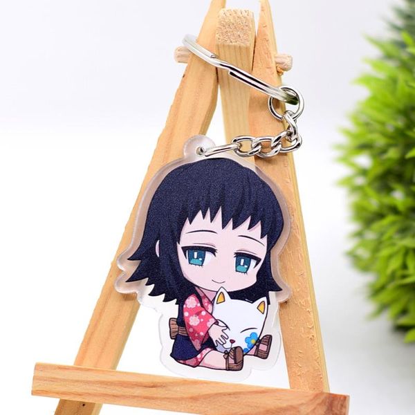 

keychains demon slayer keychain anime kimetsu no yaiba keyring wl0421, Silver