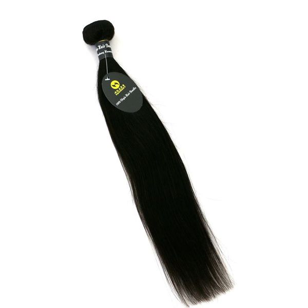 

8-40inch human hair bundles virgin brazilian hair weaves 100% unprocessed peruvian indian malaysian human hair extensions 8a, Black