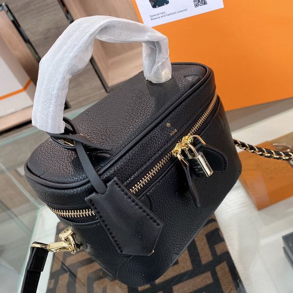 

paris designer old flowers cosmetic bags twist lock leather cases handbags women fashion crossbody box shoulder bag luxurys designers bags