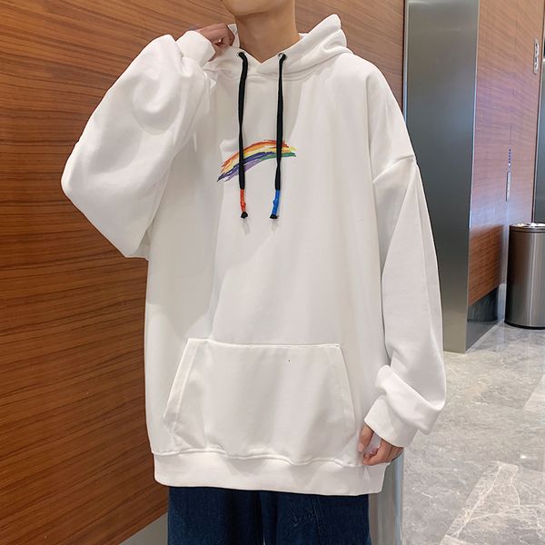 

men's hoodies & sweatshirts wff spring and autumn hoodie with male hood printed down couple fe haikyuu 9g3r, Black