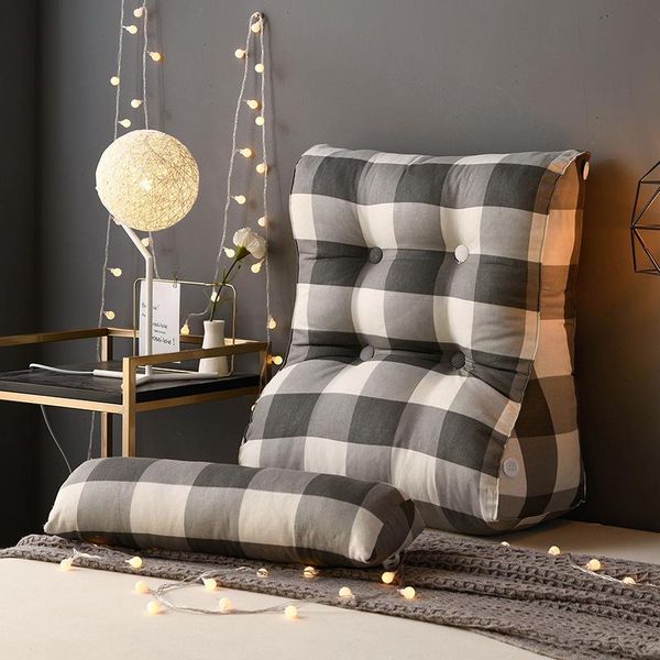 

cushion/decorative pillow washable headboard tatami sofa triangle backrest cushion living room bedroom practical design cojin dorado home de