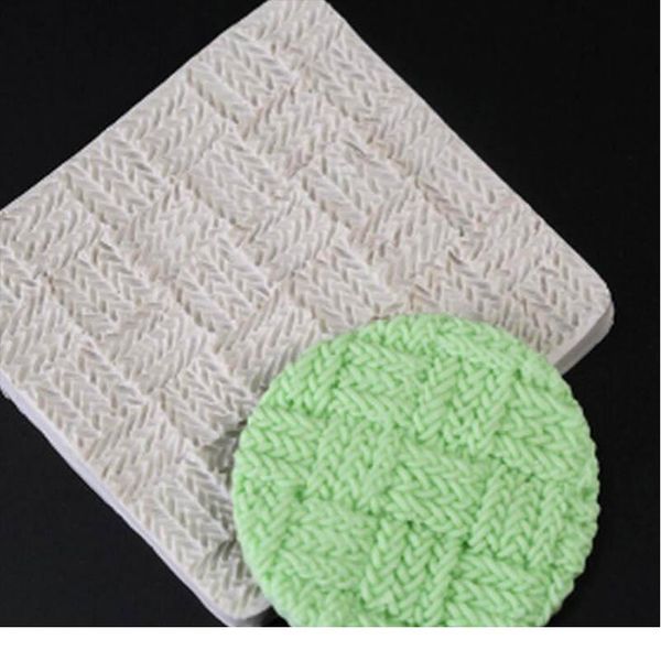 

1 pc sweater wool line series cake decor tools baking accessories kitchen gadgets sile cake mould diy chocolat qylouq