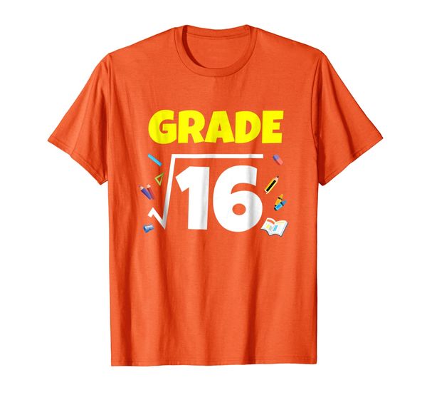 

math square root fourth grade 4 back to school t-shirt, White;black