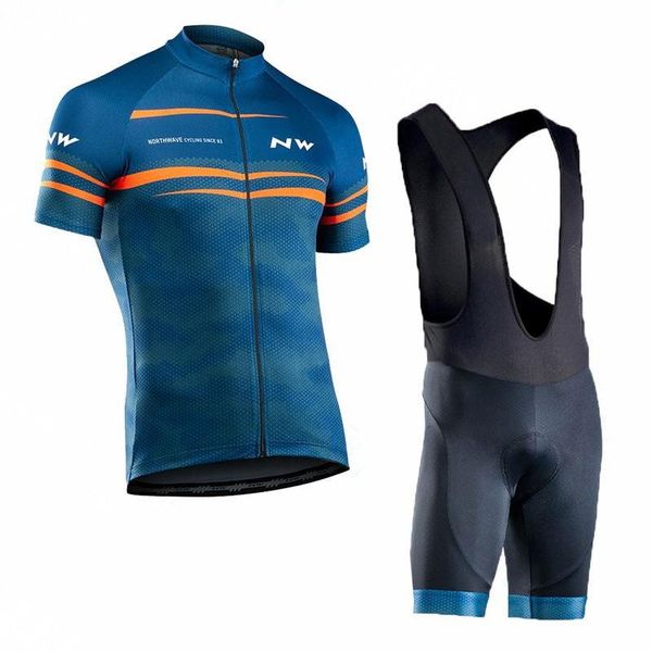 

racing sets 2021 men cycling jersey set clothing road bike shirt wear bicycle bib shorts mtb maillot culotte ropa ciclismo hombre, Black;blue