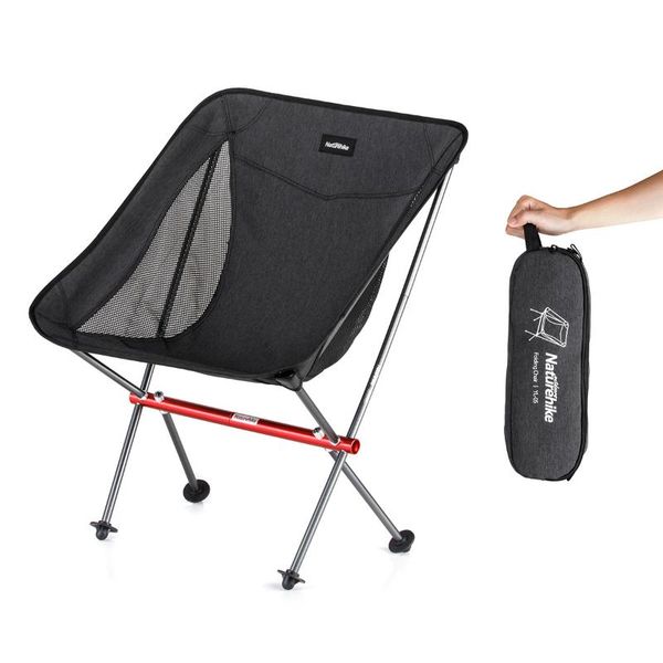 

naturehike yl05 lightweight compact portable outdoor folding beach chair fishing picnic chair foldable camping nh18y050-z