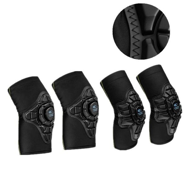

elbow & knee pads 4pcs/set kids cycling pads/elbow protector bike child brace guard safety equipments for boys&girls, Black;gray