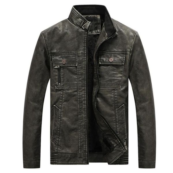 

mens leather coats male outwear autumn winter motorcycle leather jacket men's jackets jaqueta de couro masculina, Black;brown
