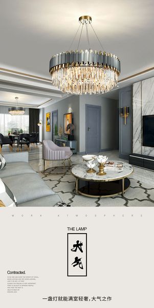 

led art deco black golden stainless steel crystal chandelier hanging lamp lustre chandelier lighting fixture for foyer