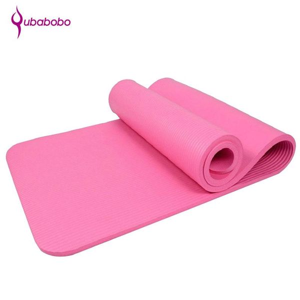 

[qubabobo] 15mm widen thickening non-slip yoga mat double exercise pad pilates cushion fitness mat 190cm*100cm*15mm