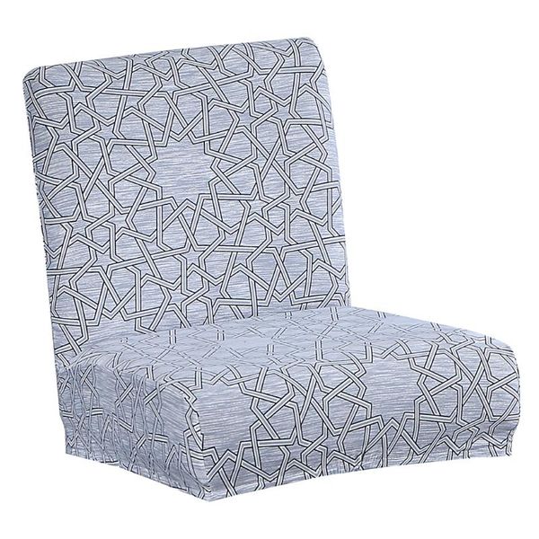 

chair covers low back furniture dining slipcover stretch polyester bar stool