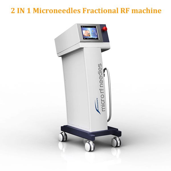 Microneedling Fracionário RF Máquina RF Remoção Remoção de Remoção Acne Scar Tratamento Pele Rejuvenescimento Microneedle Beauty Equipamento