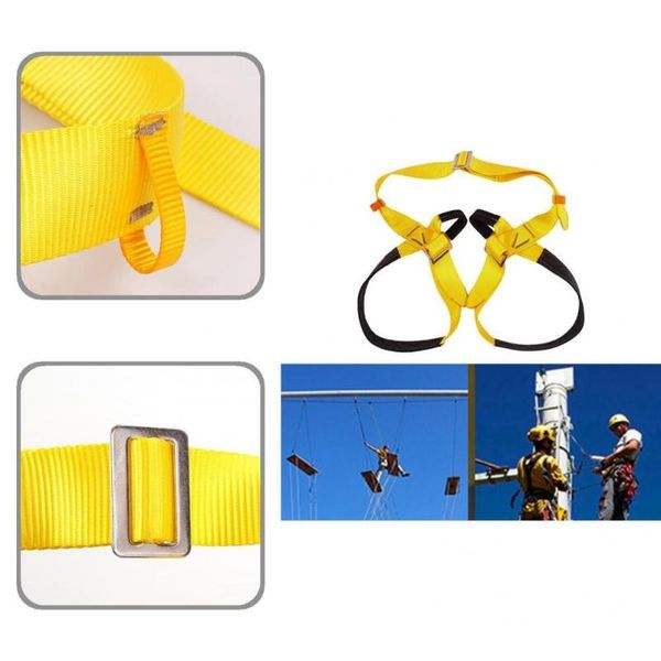 

cords, slings and webbing fine workmanship pvc caving rock climbing body harness for rappelling