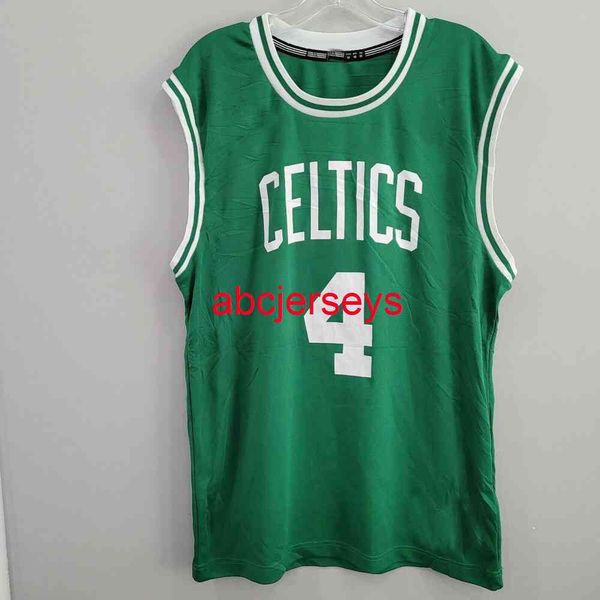 

embroidery rare nate robinson 4 basketball jersey green xs-6xl men women youth add any name number, Black