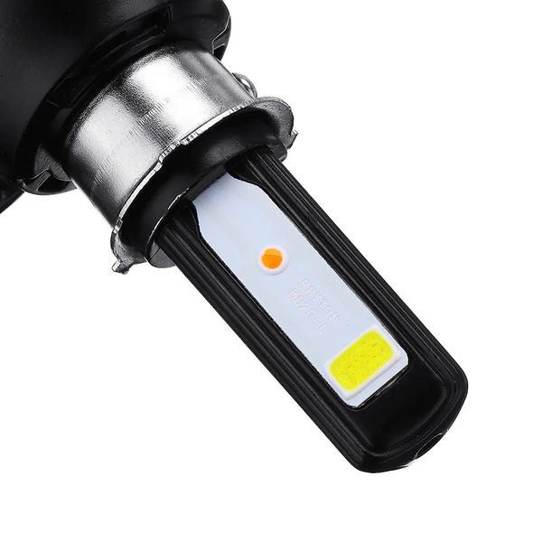 

h6 h4 led 40w ip67 4400lm 9/36v cob motorcycle headlights motor light bulb