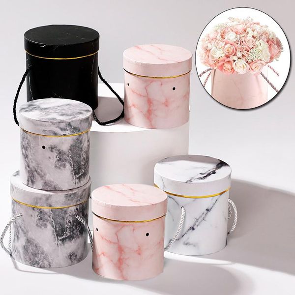 

gift wrap 1pc 13x13cm flowers bag small boxes packing box flower bouquet with handles creative wedding decoration