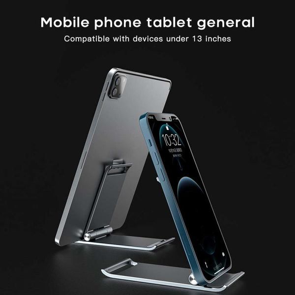 

cell phone mounts & holders multifunctional mobile holder aluminum alloy adjustable tablet stand deskmount foldable portable bracket