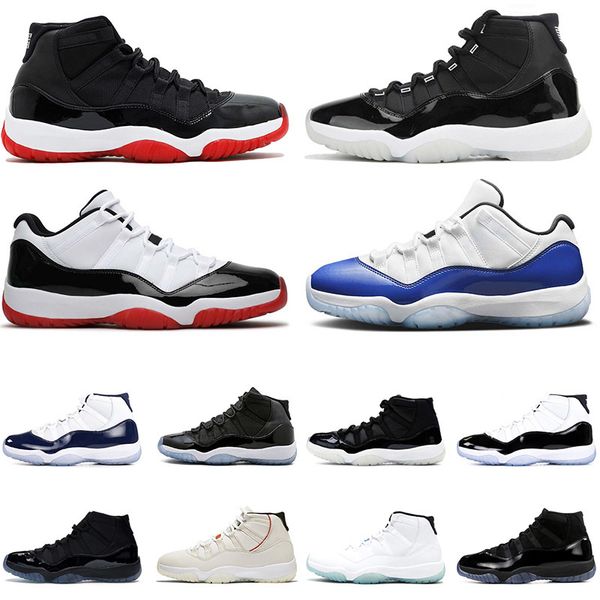 

2021 new jumpman jubilee 11 11s 25th anniversary concord blue basketball shoes white bred high concord 45 men women sneakers trainers