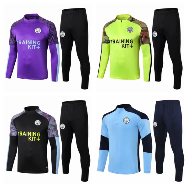 

2020 2021 latest british international football team football jacket set football training suit, Black