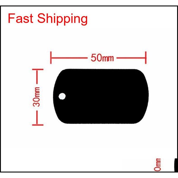 

colorful dog tag metal blank military pet dog id card tags aluminum alloy army dog tags no c jllfms bdegarden, Silver