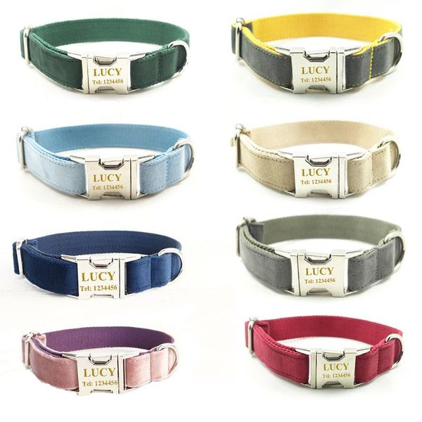 

dog collars & leashes meraco adjustable collar personalized pet tag custom puppy cat nameplate id for medium large dogs engraved