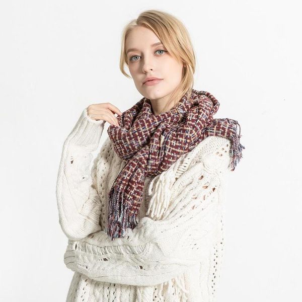 

new fashion cashmere like scarf for men and women in autumn and winter, Blue;gray