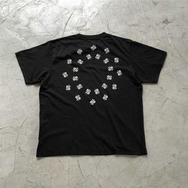 

men's t-shirts washed do old vintage t shirt summer casual fashion oversize tee thick inside out askyurself t-shirt v1bd, White;black