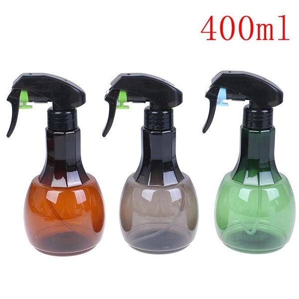 

storage bottles & jars 400ml 3 colors refillable fine mist hairdressing spray bottle atomizer barber empty water pro salon hairstyling tool